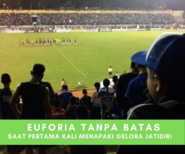 Menapaki Gelora Stadion Jatidiri Untuk Pertama Kalinya