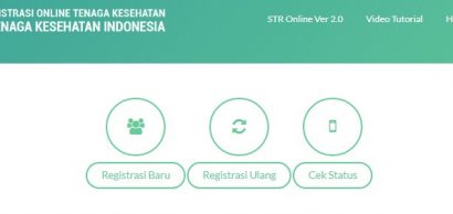 Pilihan Regitrasi STR Online