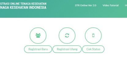 Pilihan Regitrasi STR Online 