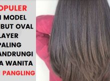 Model Rambut Oval Layer