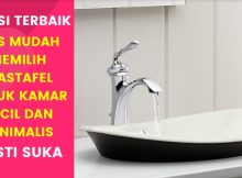 Tips Memilih Wastafel Untuk Kamar Mandi Kecil