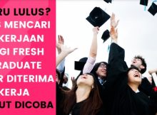 Patut Dicoba, 5 Tips Mencari Pekerjaan Bagi Fresh Graduate