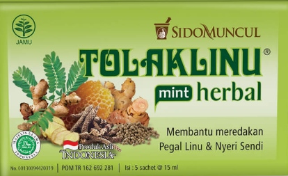 Produk Tolak Linu Mint Herbal Untuk Pegal-Pegal Seluruh Tubuh