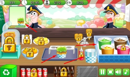 Game Online Ice Cream Bar